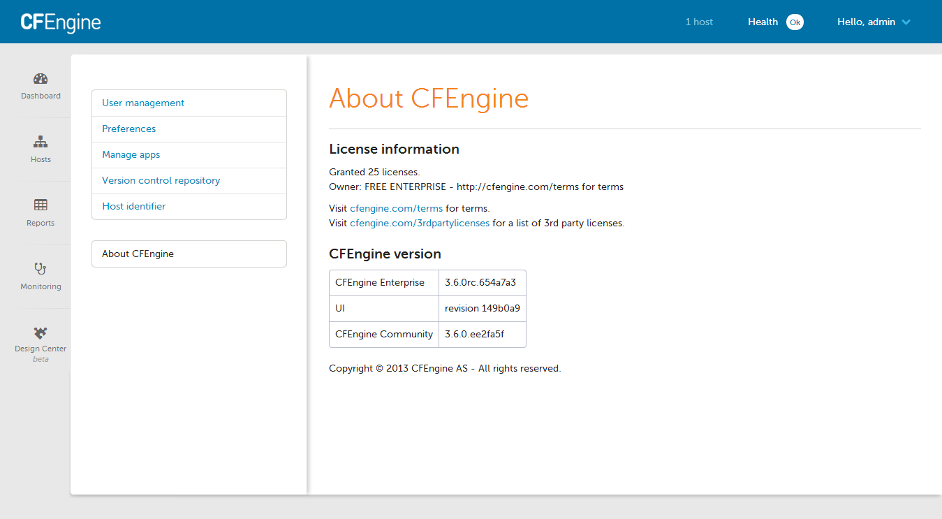 About CFEngine