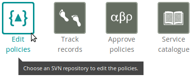 Go to Edit policies