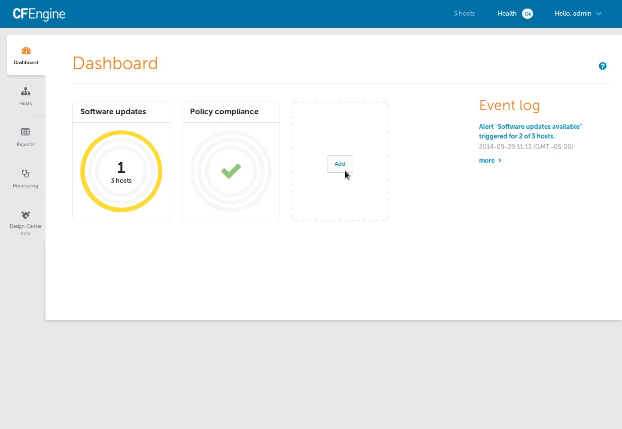 Let’s add alerts for CVE(s) to the dashboard